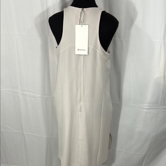 Lululemon Cream Sleeveless Shift Dress 6 NWT - Picture 8 of 12